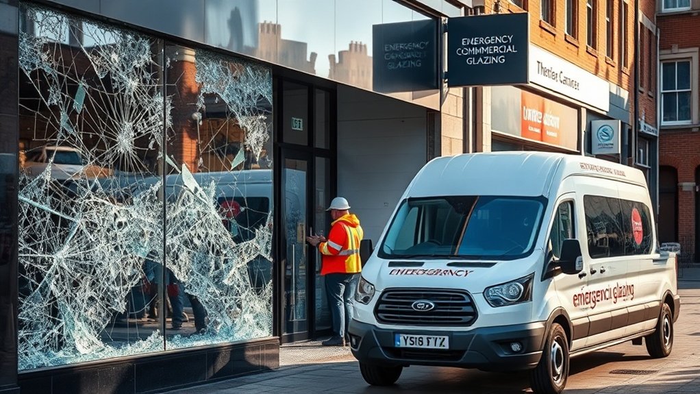 Emergency Commercial Glazing Bexley