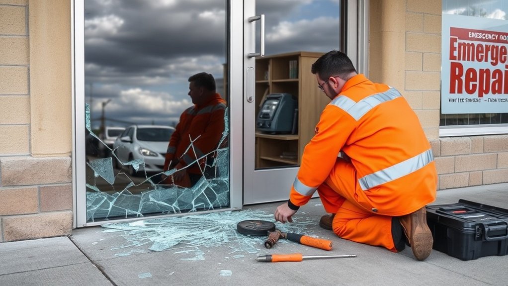Emergency Glass Door Repair Enfield