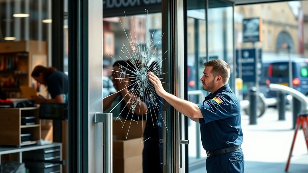 Emergency Glass Door Repair London