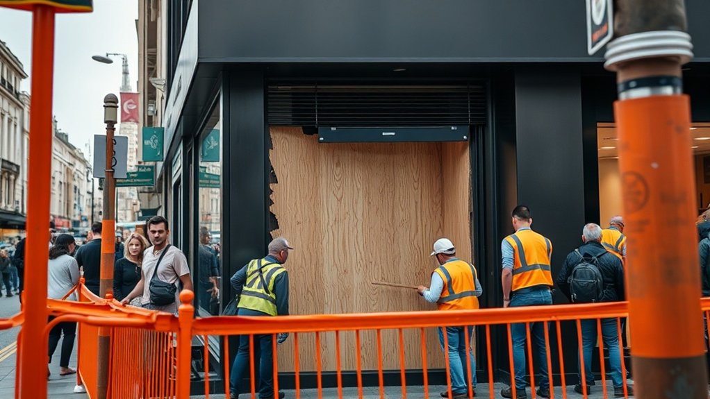 Emergency Shop Front Repair Brent