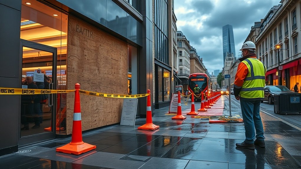 Emergency Shop Front Repair City of London