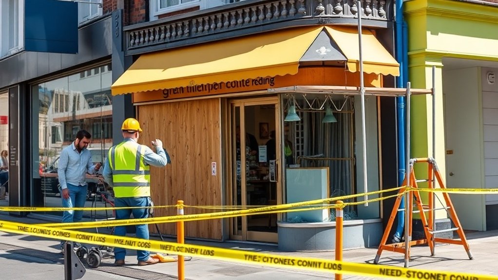 Emergency Shop Front Repair Ealing