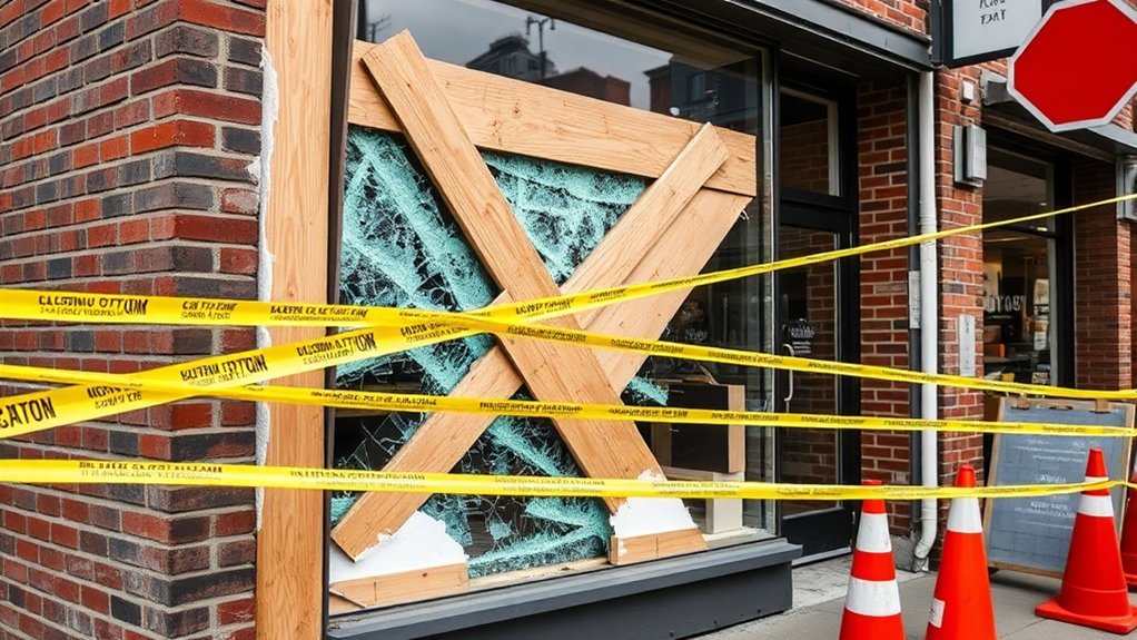Emergency Shop Front Repair Greenwich