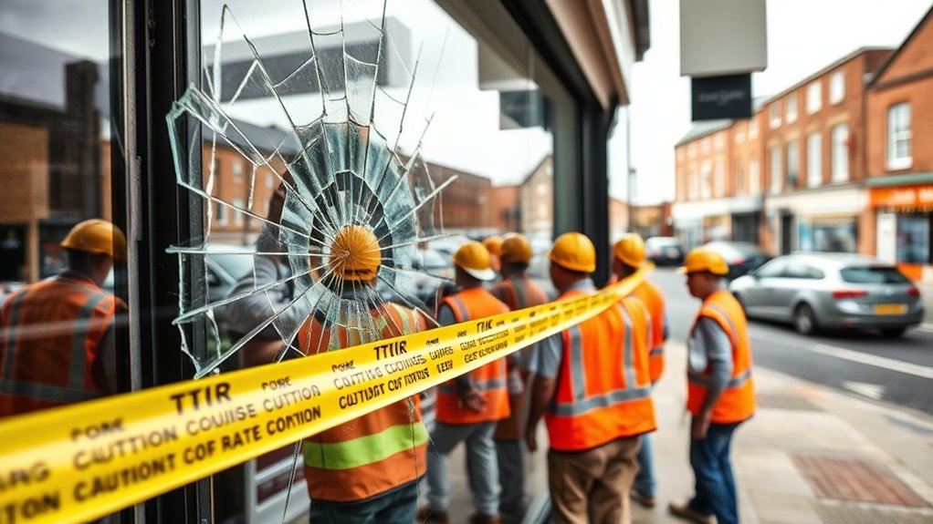 Emergency Shop Front Repair Sutton