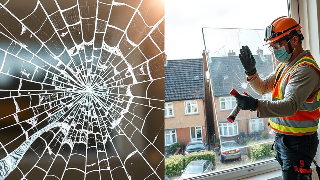 Storm Damage Glass Repair Barnet
