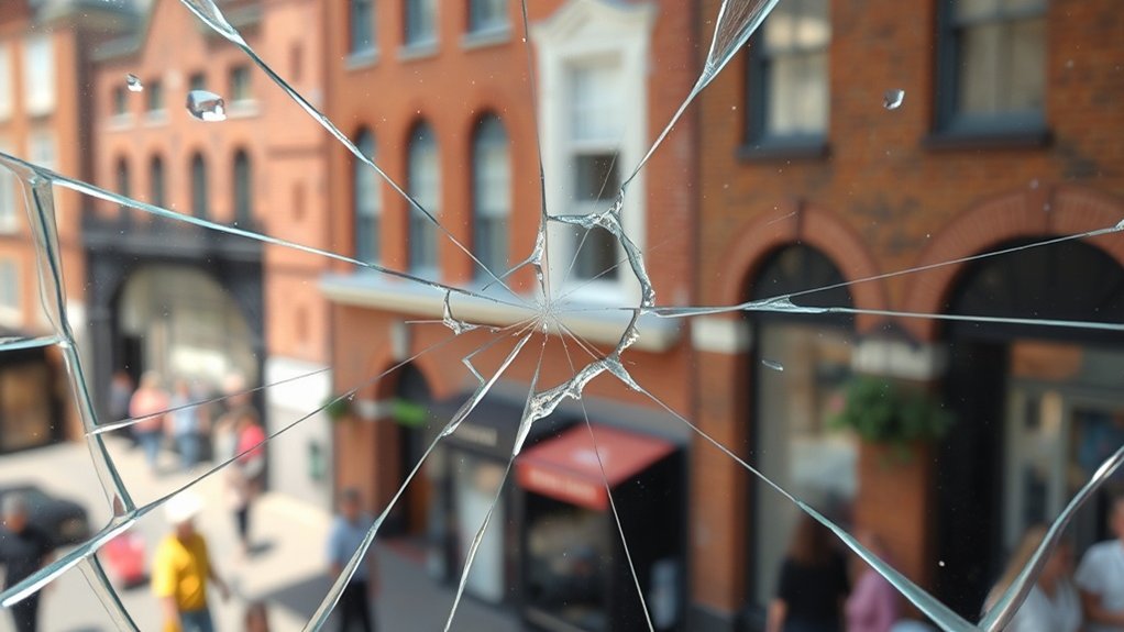 Vandalism Glass Repair Southwark